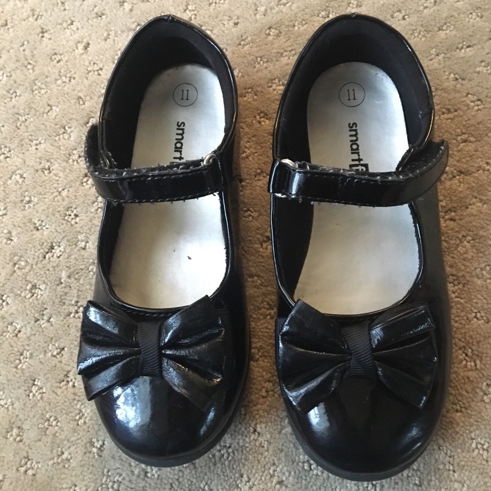 Black patent leather Mary Janes size 11